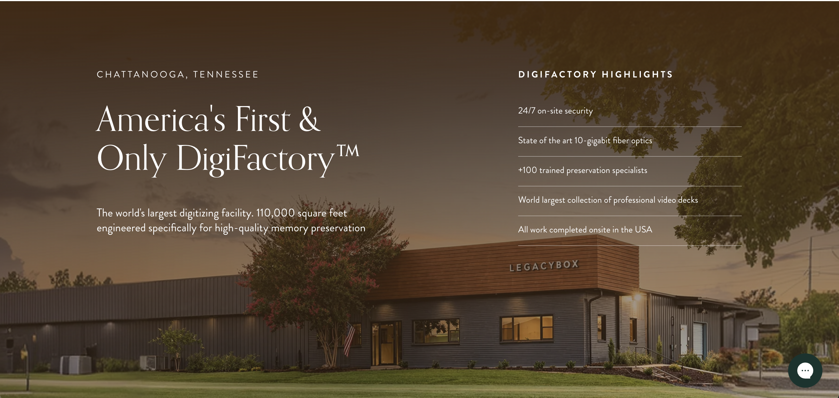 Legacybox DigiFactory section